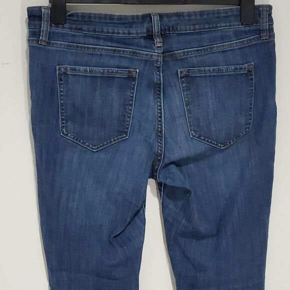 GAP dark wash 31x28 size 12 skinny jeans - Picture 3 of 6